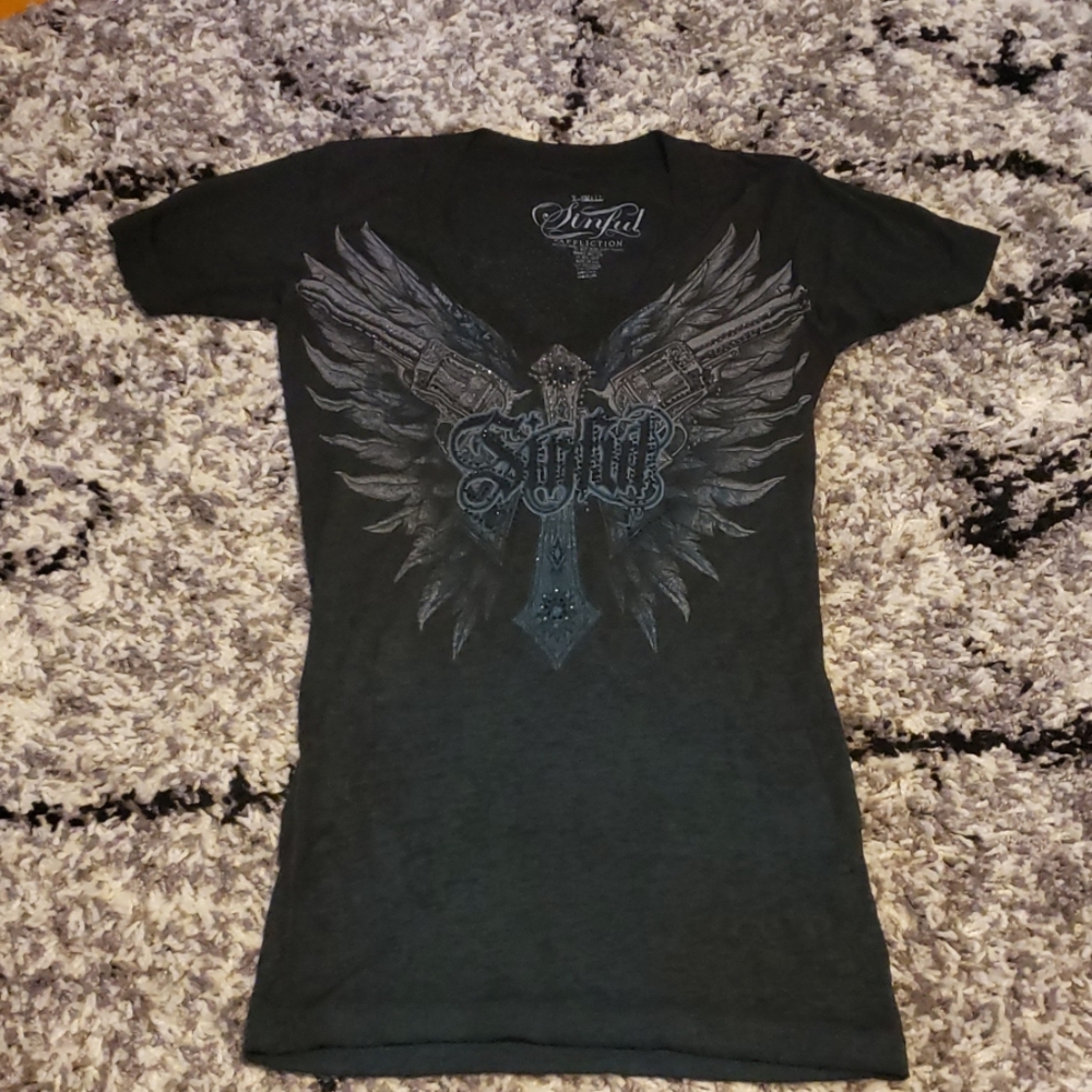 Sinful by Affliction tshirt